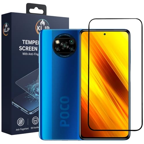 Image of Military-Grade Gorilla Tempered Glass For Poco F3 / F3 GT / F4 / F4 GT / X3 / X3 Pro / X4 Pro With Installation Kit | Edge to Edge Coverage | Black