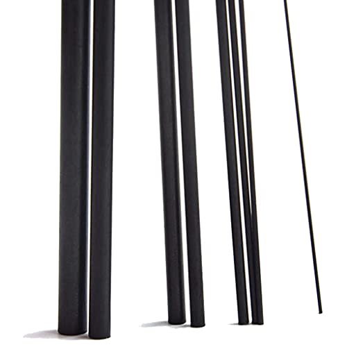 10Pcs Carbon Fiber Rod 1000mm Length And Diameter 0.5mm-7mm Round Solid Carbon Rod For Fixing And Strengthening Use To Kite Tent (Color : 0.8x1000mm 10pcs)