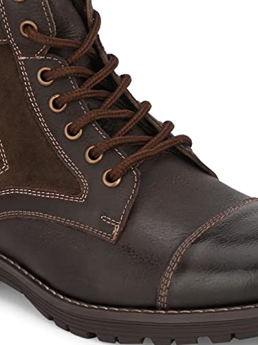 Image of Harrytech London High Ankle Leather Boots for Men
