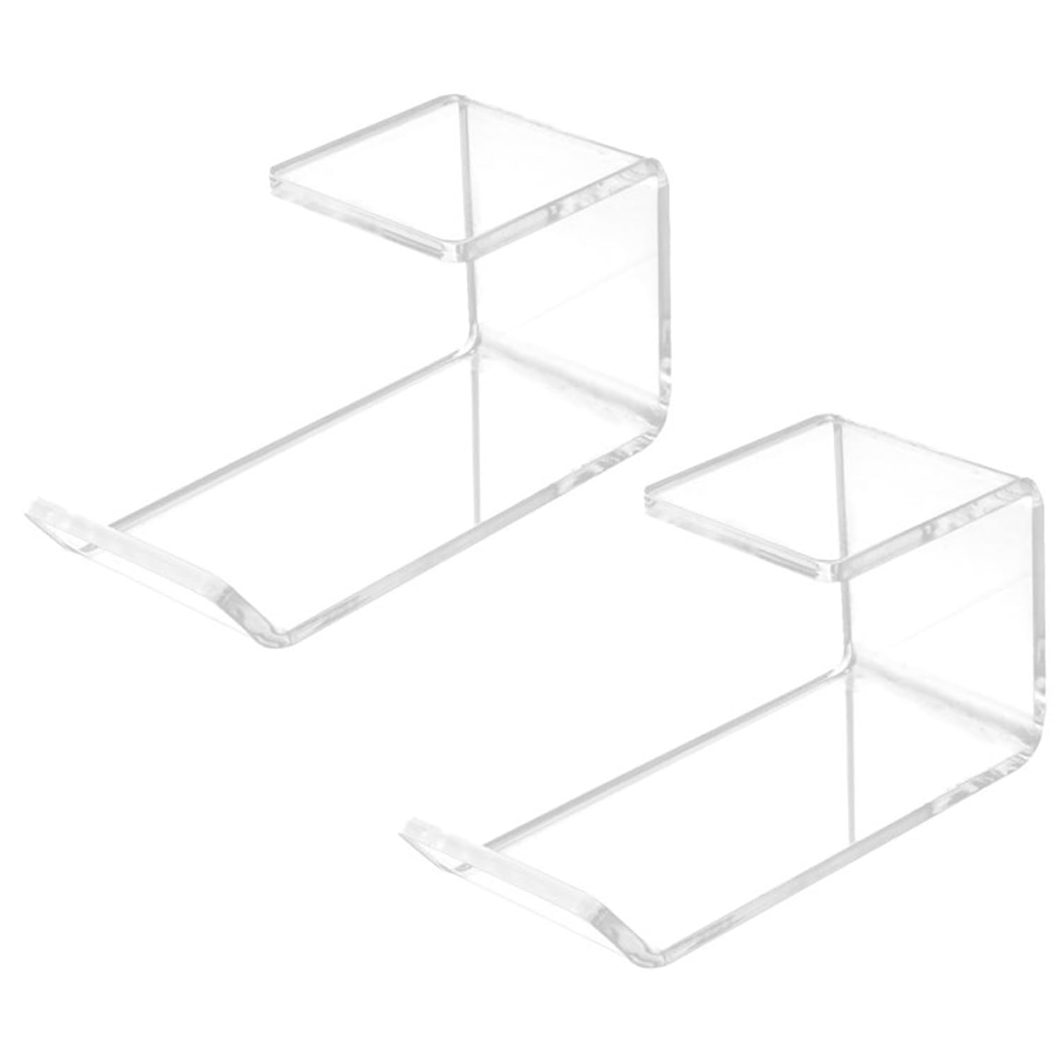Headphone Stand Wall Mount (Under The Desk - Pack of 2, Clear) (pack of 2)-image-30