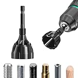 BaraRose バリ取りビット バリ取り工具 高速六角シャンク 金属バリ取り・面取りツールセット リーマー 適合ネジバリ取り 金属 リーマ ー 電動ドリル対応 1/4 インチハンドル