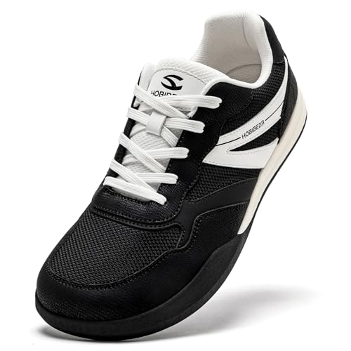 HOBIBEAR Herren Barfußschuhe Damen Breite Zehenbox Trailrunning Leichtgewicht...