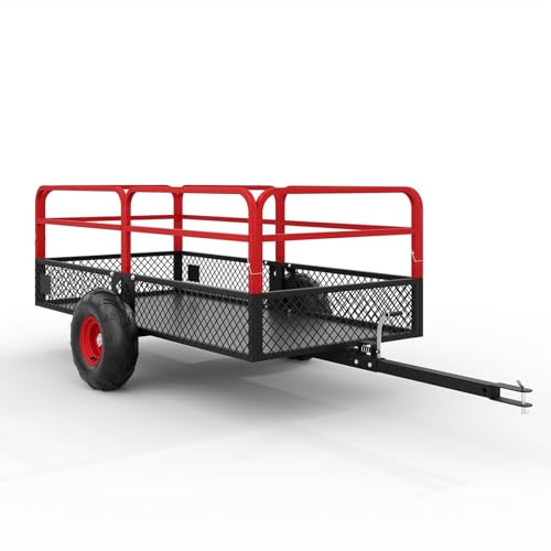 ATV UTV Trailer Tow Behind Dump Cart, 1600 lbs 22