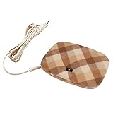 広電(KODEN) 電気あんか 平形 16cm×23cm×5cm チェック 無地 抗菌防臭 温度調節 省エネ コンパクト VWH602H-BG