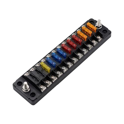 Boîte à fusibles 12 voies pour sécuriser le circuit électrique automobile