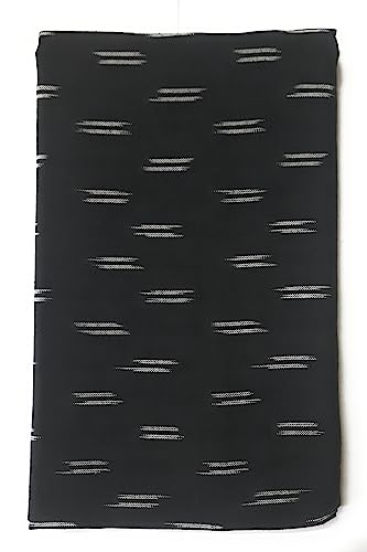 Image of Cotton Pochampally ikat unstitched blouse, Kurthi, long frock fabric material for women (1 meter, 2 meters & 3 meters)