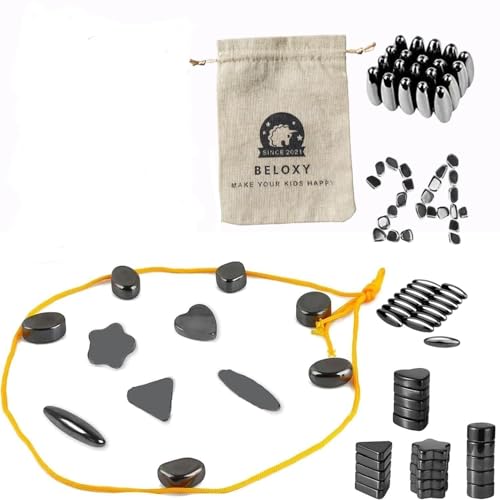 Image of BELOXY Classic Magnetic Attraction Game, Strategy & Travel Game, Fun for Family Game Nights, Gifts for Teens & Adults Ages 15+, 2-4 Players