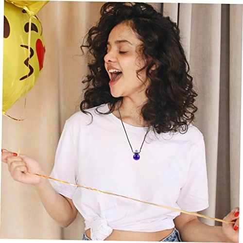 SUPVOX Colar De Garrafa De Óleo Pingente De Carro Difusor Portátil Ambientador De Carro Difusor De C