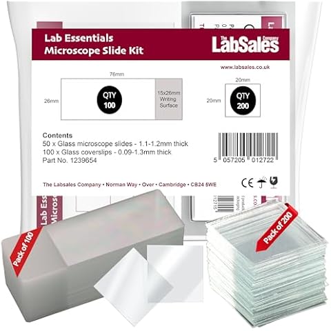 Labsales Academy Microscope Slides and Coverslips Kit Cover
