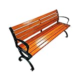 Outdoor Bank - Wasserdichte Doppelsitzbank für Terrassen, Parks und Einkaufsbereiche