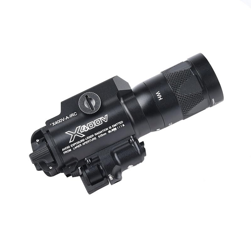 Amazon.co.jp: WADSN CNC加工！ X400VタイプLED ライト REDモデル（高