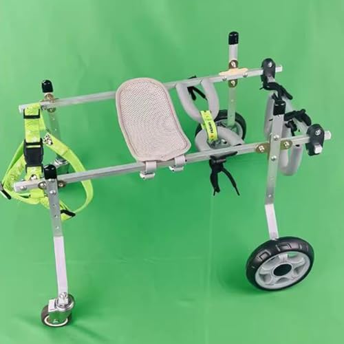 Silla de ruedas para perros con discapacidad: carrito ligero de soporte integral 2