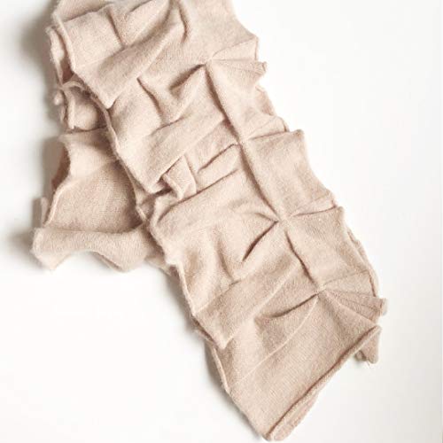 Ruffle Wool/Angora Heavy Knit Cold Weather Fashion Scarf4