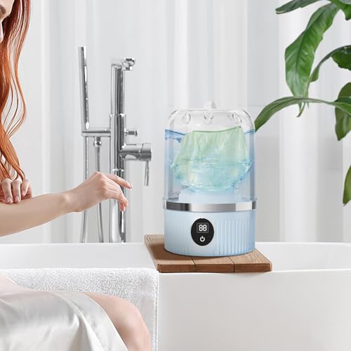 Lave-linge portable rechargeable avec 3 programmes de lavage - 2