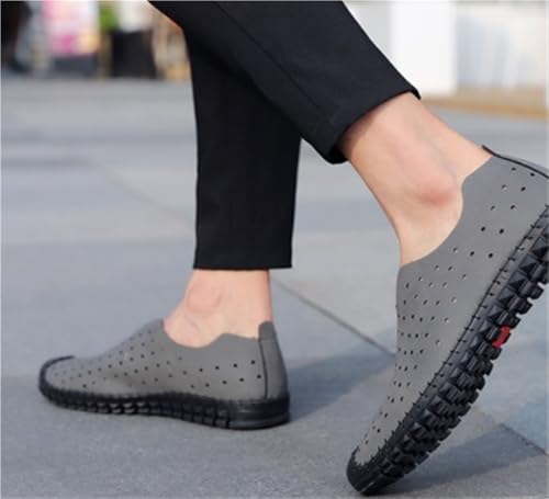 Wedding Party Slip-ons Men's Loafers Round Toe Breathable Lightweight Loafer Shoes Vegan Leather Flat Heel Slip Resistant3
