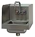 Advance Tabco 7-PS-56 12" x 16" Single Hand Sink with Faucet