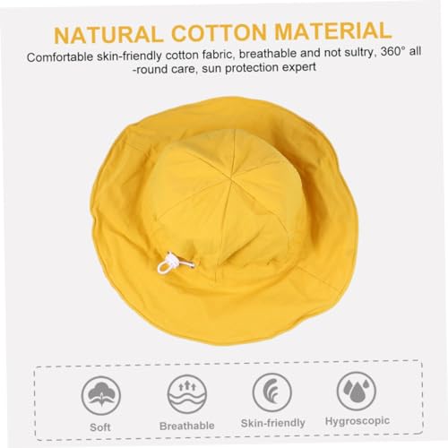 Chapeau de soleil en coton pour bébé protégeant les enfants de la chaleur