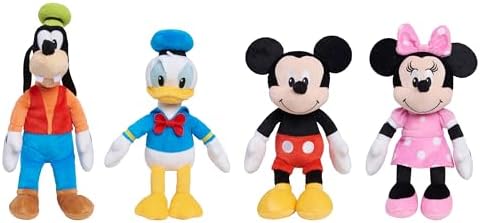 Disney Junior Mickey Mouse Bean Plush Minnie Mouse Stuffed Animal, Officially Licensed Kids Toys for Ages 2 Up, Gifts and Presents - 4