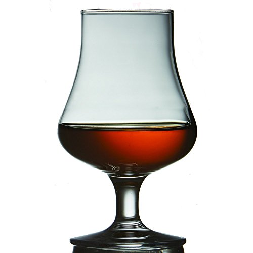 Brilliant - Highland Tasting And Nosing Scotch Glass On A Short Stem, 6.75Oz. (Set Of 2 In Individual Gift Boxes) #TOP1