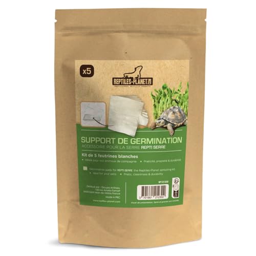 Reptiles Planet - Repti Gewächshaus, Nachfüll-Pad, Keimfilz, 5 Stück
