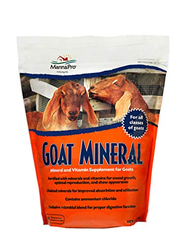 Manna Pro Goat Mineral | Made with Viatimins & Minerals to Support Growth