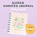 Happy Planner Hello Little One Guided Classic-Size Disc-Bound Baby Journal, 80 Pages