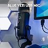 Logitech G Blue Yeti Game Streaming Kit With Yeti USB Gaming Mic, Blue VO!CE Software, Exclusive Streamlabs Themes, Custom Blue Pop Filter, PC/Mac/PS4/PS5 - Blackout #1