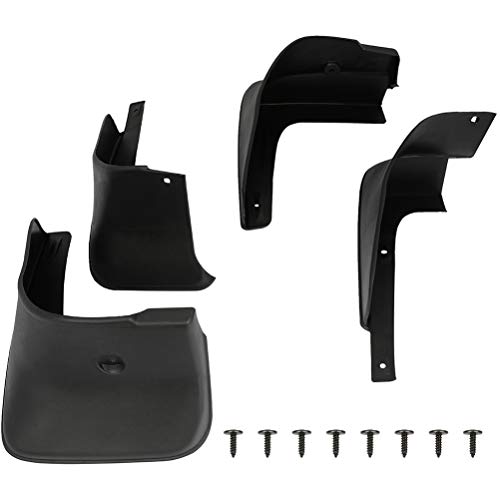Image of ECCPP Mudguard Splash Guards Front & Rear 2007-2013 for Toyota for Corolla 1.8L 2009-2013 for Toyota for Corolla 2.4L Mud Flaps Set of 4 Flexible and Bendable Mud Flaps Splash