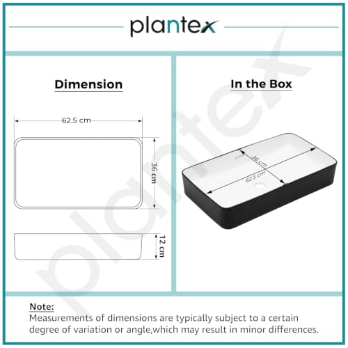 Image of Plantex Ceramic Wash Basin for Bathroom /Tabletop Washbasin