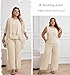Hanna Nikole Plus Size Mother of Bride Pant Suits Ruffle Hem 3 Piece Chiffon Sets Wedding Guest Outfit Champagne 3X