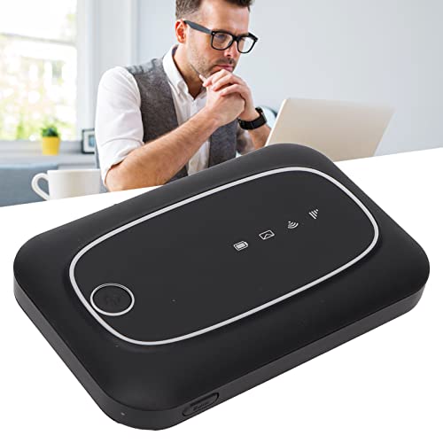 Image of Zyyini Mobile Hotspot, 4G LTE Portable Hotspot Device SIM Card Router, 300Mbps Download Speed, for Mobile Phones, Laptops, Desktops, for OS X Tablet
