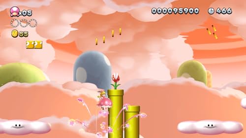 New Super Mario Bros U Deluxe Nintendo Switch game - platform avontuur, multiplayer, actie - Afbeelding 4
