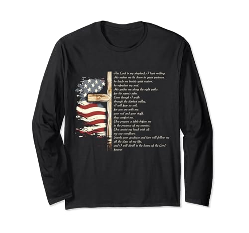 Psalm 23 Jesus Bible Tees 6VZYP4EBS74