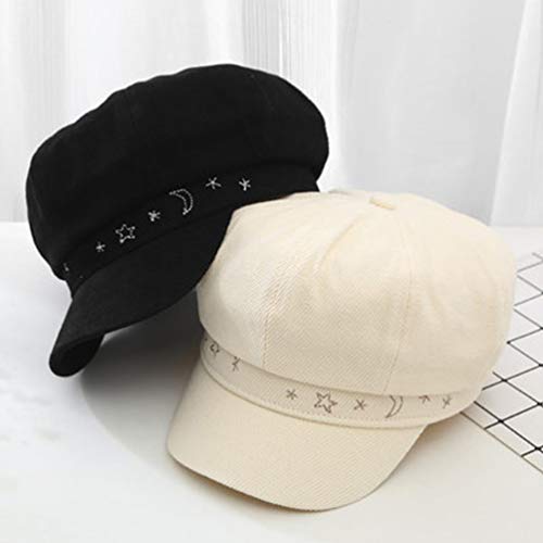 Chapéu de boina criativo estilo japonês FENICAL, chapéu com aba elegante, exclusivo octogonal, chapé