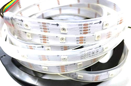 Preisvergleich Produktbild APA107 LED-Streifen, 30 LEDs / m, IP67 Pixel White Pcb