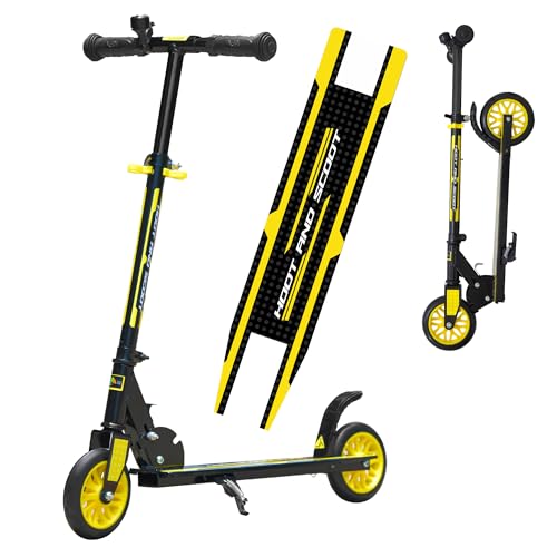 KIPA Gaming Hoot & Scoot Kick Scooter for Kids Ages 6-13 Years | ...
