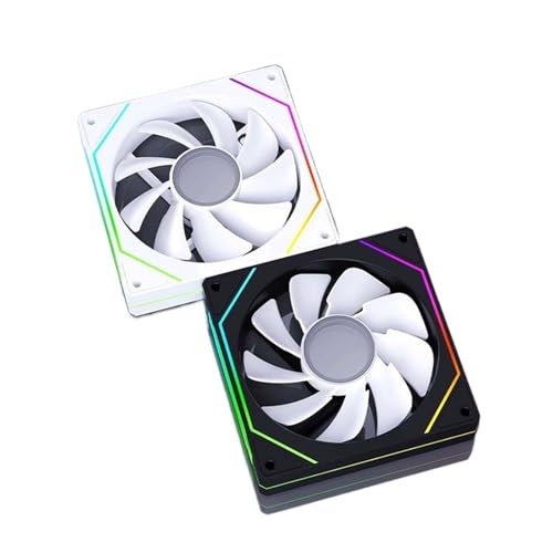 Ventilateurs de boîtier PC ARGB 12cm inversés pour un setup gaming esthétique et ultra performant