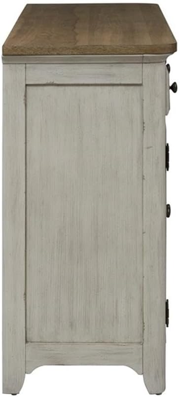 Liberty Furniture Industries Farmhouse Reimagined Server, White