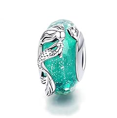 Green Mermaid Charms