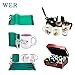 WER 3d Sublimation Silicone Mug Wrap,11oz Cup Clamp Fixture for Transfer Printing Tumblers (1 Pack)