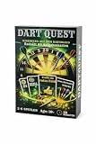 Dart Quest Hochwertiges Dartspiel - Darts Zubehör - Dart Geschenke -Perfekt Für Anfänger, Fortgeschrittene - Darts Accessories - Kartenspiel für Dartspieler - dartstraining