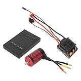 ROTORE ALTA TORSIONE A 4 POLI 12 SLOT: Il motore brushless 3660 è progettato con rotore a torsione ad alta scanalatura a 4 poli 12 per una torsione potente e una potenza di uscita stabile.