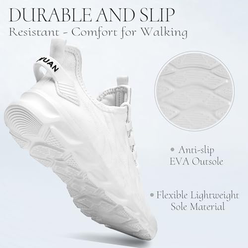 Sneakers for Men Running Casual Lightweight Tennis Shoes Walking Athletic Gym Workout Shoes Summer 5