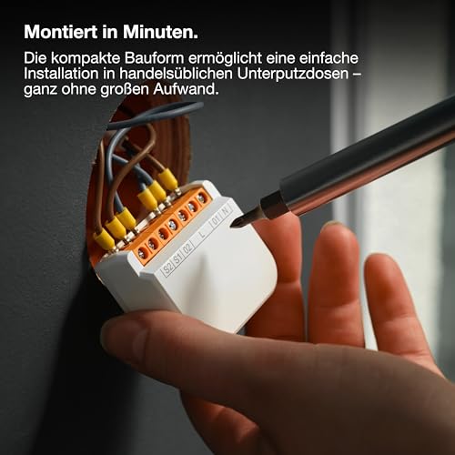 OSRAM SMART+ WiFi Schaltmodul Vorhang, 4A Motorlast, Rolladen-Steuerung, Smart Home, Alexa kompatibel, Wei&szlig;