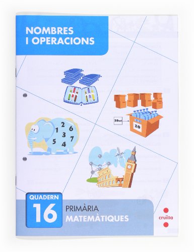 Portada de Nombres i Operacions 16 6º Primaria