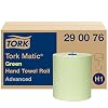 Tork Matic rol handdoek Advanced 290076 – H1 papieren handdoekrol voor handdoekdispenser, scheurbestendig, absorberend…