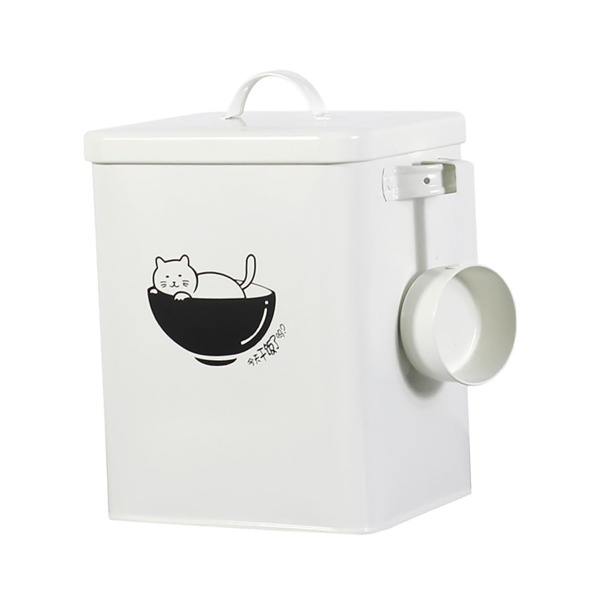 Seau de stockage facile à nettoyer pour croquettes dans la cuisine