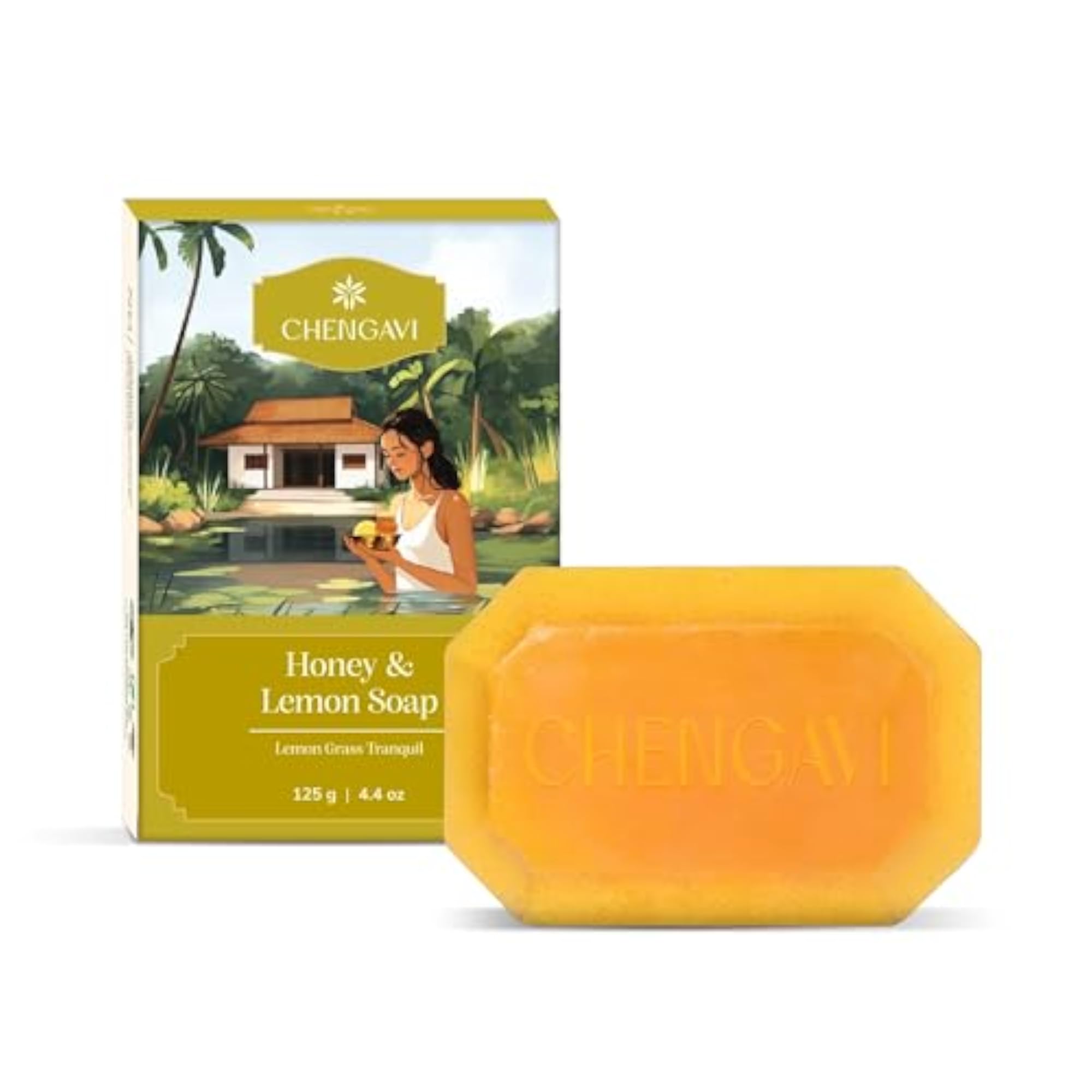 Honey & Lemon Soap 125g, Natural Glow