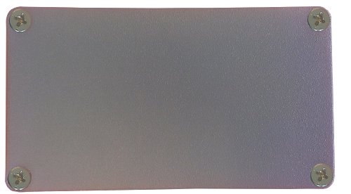 Image of Hammond Electronics 1590MMBK 1590MMBK Universal-box 50 x 50 x 31 Aluminium black 1St.