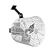 HYITO Air Circulation Fan 1/80HP 450CFM Greenhouse Ceiling Wall Mount High-efficiency Air Circulation Fan for Greenhouse, Patio, Garage